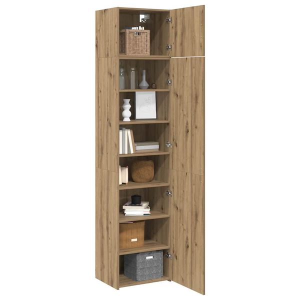 vidaXL Kabalas 3 pcs Amatininkų ąžuolas