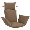 vidaXL Adirondack pagalvėlė PUTTEN 100% poliesteris Taupe