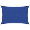 vidaXL Burė nuo saulės, mėlynos spalvos, 3,5x4,5m, HDPE, 160g/m&sup2;