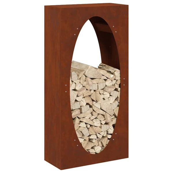 vidaXL Malkinė lentyna 50x23x100 cm oro sąlygoms atsparus plienas