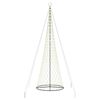 vidaXL LED Kalėdų medis &Scaron;ilta balta 500 cm metalas