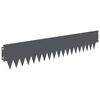 vidaXL Vejo kra&scaron;tas 20 pcs 103 x 20 cm metalas Antracito