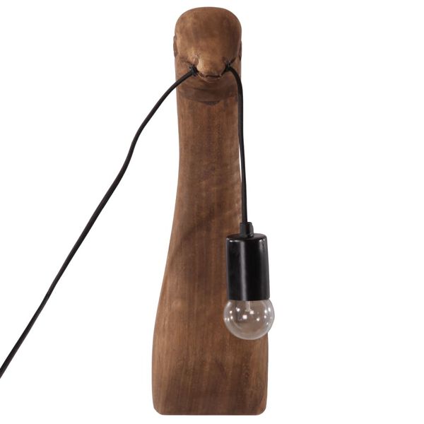 vidaXL Sieninis &scaron;viestuvas, 12x12x42cm, 25W, E27, gyvūno formos