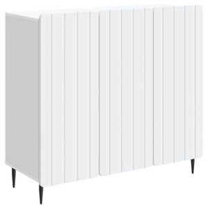 vidaXL Kabalas Balta 89 x 34,5 x 82 cm Apdirbta mediena