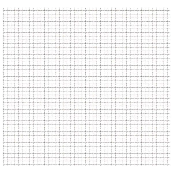 vidaXL Vielos tinkl. plok&scaron;tė sodui, nerūd. plien., 100x85cm, 11x11x2mm