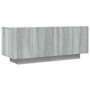 vidaXL Televizoriaus spintelė, pilka ąžuolo, 100x35x40cm, mediena