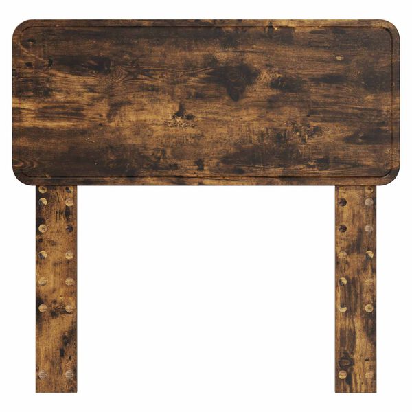 vidaXL Galvūgalis Rūkyta ąžuolas 75 cm Apdirbta mediena