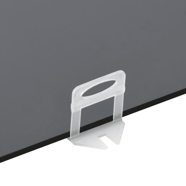 vidaXL Plytelių i&scaron;lyginimo spaustukai, 2500vnt., 3mm