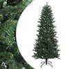 vidaXL Dirbtinė Sulankstoma Kalėdų Eglutė 120 cm PVC ir PE Žalia