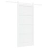 vidaXL Slankios durys ORKDAL 93 x 202 cm Apdirbta mediena Balta