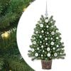 vidaXL Dirbtinė Kalėdų eglutė Žalia 95 cm PE ir PVC