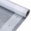 vidaXL Leno tentas, baltas, 4x5 m, 260 g/m&sup2;