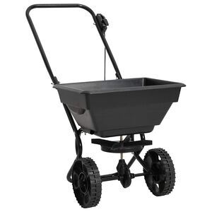 vidaXL Stumiamas druskos barstytuvas, PVC ir plienas, 80x46x75cm, 15l
