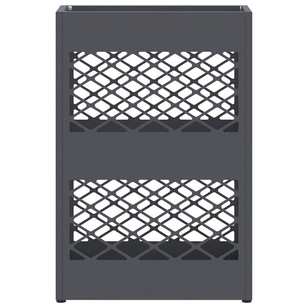 vidaXL Sandėliavimo kabliukas ir laikiklis Antracitas 28 x 12 x 41 cm