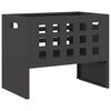vidaXL Ugnies dubuo Juoda 50 x 30 x 40 cm Plienas