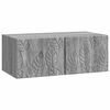 vidaXL Sieninė TV spintelė 78,5 x 31 cm Pilka Sonoma Apdirbta mediena