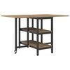 vidaXL Valgomojo stalas 122 x 80 x 76,5 cm Apdirbta mediena