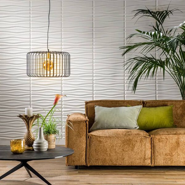 WallArt 3D Sienos plokštės GA-WA14, 24vnt., tekančio srauto dizainas