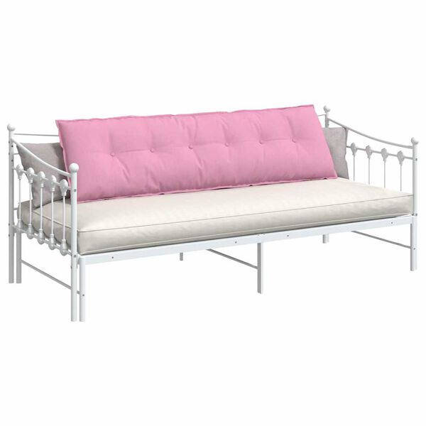 vidaXL Apsaugos Pagalvė Rožinė 180 x 19 x 50 cm audinys