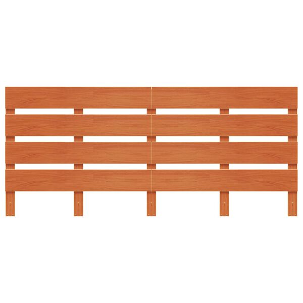 vidaXL Galvūgalis, va&scaron;ko rudos spalvos, 180cm, pu&scaron;ies medienos masyvas