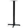 vidaXL Bistro stalo koja, juodos spalvos, 56x56x107cm, ketus