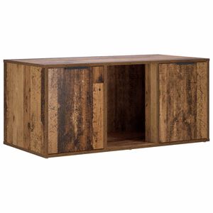 vidaXL Katės narvo baldai Sendintos medienos 100 x 49 x 45 cm