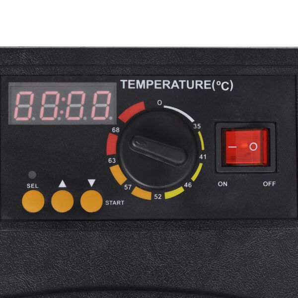 Maisto džiovintuvas su 10 padėklų, (kvadratinis)