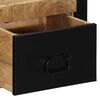 vidaXL Spintelė prie lovos 40x35x25 cm Tvirtas neapdorotas medis Mango
