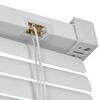 vidaXL Žaliuzės, aliuminis, 160 x 220 cm, baltos