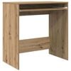 vidaXL Stalas Amatininkų ąžuolas Apdirbta mediena 77,5 x 43 x 79 cm
