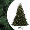 vidaXL Dirbtinė kalėdinė eglutė su rutuliuku 210 cm 300 LED