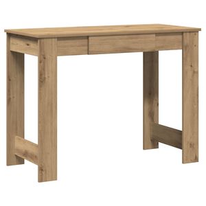 vidaXL Ra&scaron;omasis stalas, artisano, 100x45x75cm, apdirbta mediena