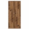 vidaXL batų spintelė Old Wood 80x39x178 cm Engineered Wood