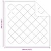 vidaXL Antklodės ir užvalkalai Balta 200 x 200 cm Mikropluoštas