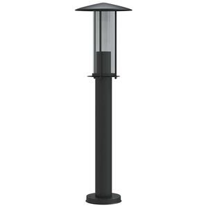 vidaXL Lauko &scaron;viestuvas, juodos spalvos, 60cm, nerūdijantis plienas