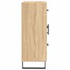 vidaXL &Scaron;oninė spintelė, sonoma ąžuolo, 69,5x34x90cm, apdirbta mediena