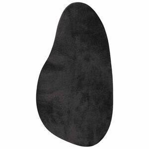 vidaXL Zoninės kiliminės dangos HUARTE Juoda 100 x 200 cm Poliesteris