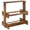 vidaXL Biliardo lazdos stovas Apdirbta mediena 60 x 35 x 60 cm