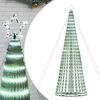 vidaXL LED Kalėdų eglutė 1028 LEDs &Scaron;alta Balta 403 cm