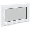 vidaXL Bendras lango vidinis atspalvis baltas RISOR 100 x 60 cm