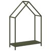 vidaXL Malkų lentyna, 60x25x90 cm, &scaron;altai valcuotas plienas