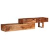 vidaXL TV spintelė, ruda, 200x30x35cm, rausvoji dalbergija