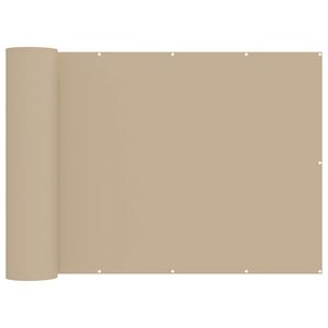 vidaXL Balkono privatumo ekranas 180 x 800 cm Audinys su PU danga