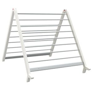vidaXL Skalbinių džiovykla voniai, prailginama nuo 53&ndash;90cm, aliuminis