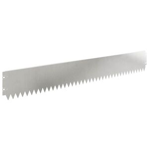 vidaXL Vejo kra&scaron;tas 30 pcs 103 x 15 cm Plienas Sidabrinė