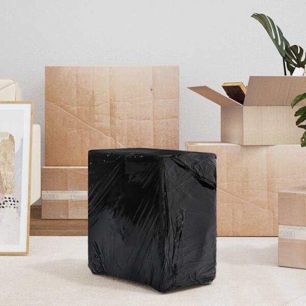 vidaXL Stretch Film 2 vnt Juoda 30 &mu;m 50 cm x 150 m