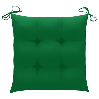 4 Pagalvėlių Kėdėms, Sėdimųjų Pagalvėlių Komplektas, 8 cm, Žalios