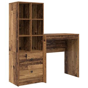 vidaXL Stalas Senas medis 115,5 x 40 x 127 cm 2 vnt.