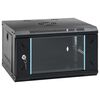 vidaXL 6U prie sienos montuojama tinklo spintelė, 19", IP20, 53x40x30 cm