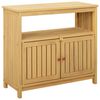 vidaXL Sodo konsolinis stalas &Scaron;viesus akacijų 80 x 35 x 75 cm
